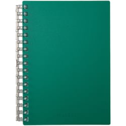 Mutual（ミューチュアル） オープンリングノート A6 ディープグリーン N-2671-7