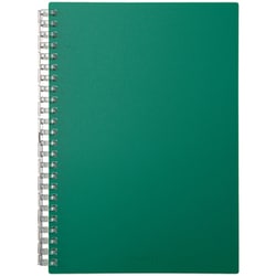 Mutual（ミューチュアル） オープンリングノート A5 ディープグリーン N-2673-7