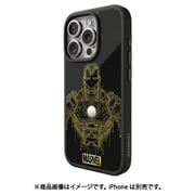 MSA017qcBG-DY [SheerForce iPhone 15 Pro用 MagSafe対応 磁気スマートフォン保護ケース マーベル限定モデル アイアンマン]