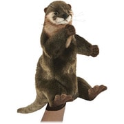No.4031 ぬいぐるみ HAND PUPPET OTTER / ハンドパペットカワウソ 28 [キャラクターグッズ]