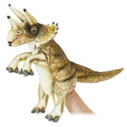 No.7764 ぬいぐるみ HAND PUPPET TRICERATOPS / ハンドパペット トリケラトプス 43 クリーム [キャラクターグッズ]