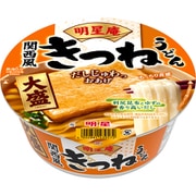 明星 明星庵 きつねうどん 大盛
