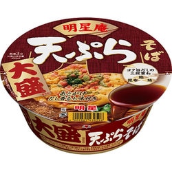 明星 明星庵 天ぷらそば 大盛