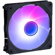 ARGB内蔵連結FAN120mm ケースFAN ブラックカラー OWL-FS1225ARGB-BK