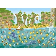 05-1083 探して！ミニオンズ！～原始時代のビーチパーティー！～ [ジグソーパズル 500ピース 完成サイズ：38×53cm]