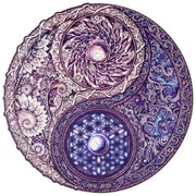 曼荼羅（マンダラ）シリーズ 相対性 陰陽 Mサイズ（25×25cm） [木製パズル]