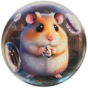 BUBBLEZZ（バブルズ）シリーズ ハムスター （25×25cm） [木製パズル]