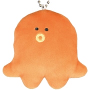 つぶらな瞳の弁当箱 ボールチェーン付き マスコット おれんじたこ [キャラクターグッズ]