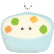 つぶらな瞳の給食 ボールチェーン付き マスコット ほわいとしちゅー [キャラクターグッズ]