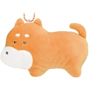 つぶらな瞳の犬と猫 ボールチェーン付き マスコット しばいぬ [キャラクターグッズ]