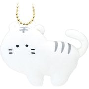 つぶらな瞳の動物園 ボールチェーン付き マスコット ほわいとたいがー [キャラクターグッズ]