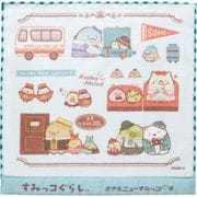 すみっコぐらし 「ホテルニューすみっコ」 CM44702 ミニタオル ブルー [キャラクターグッズ]