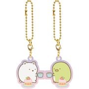 すみっコぐらし AB17501 すみっコなかよしキーホルダー しろくま＆ぺんぎん？ [キャラクターグッズ]