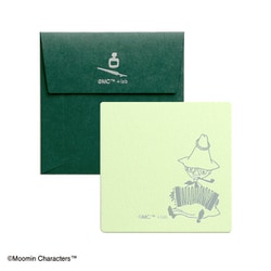 cashico（かしこ） 正方形カード・封筒 MOOMIN スナフキン 351666