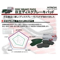 ヨドバシ.com - 日立 HITACHI HF009Z [ディスクブレーキパッド