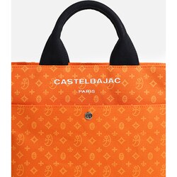 美品 CASTELBAJAC カステルバジャック オレンジ トートバッグ ロゴ Amazon | [カステルバジャック] トートバッグ パセ オレンジ