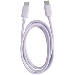 TYPE-C-TYPE-C 充電通信ケーブル 1m 紫 MTCD2302PU