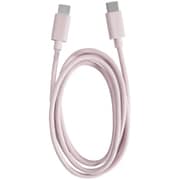 TYPE-C-TYPE-C 充電通信ケーブル 1m ピンク MTCD2302PK
