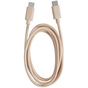 TYPE-C-TYPE-C 充電通信ケーブル 1m カフェ MTCD2302CA