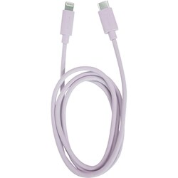 mFIライトニング-TYPE-C 充電通信ケーブル 1m 紫 MCLD2303PU
