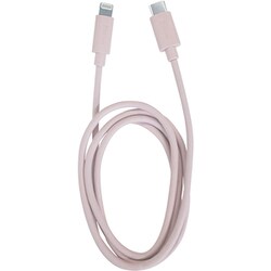 mFIライトニング-TYPE-C 充電通信ケーブル 1m ピンク MCLD2303PK