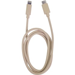 mFIライトニング-TYPE-C 充電通信ケーブル 1m カフェ MCLD2303CA