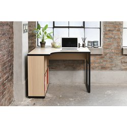 ヨドバシ.com - ヤマゼン YAMAZEN コーナーデスク NOPE-C1045-WN