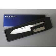 三徳2点セット(三徳 18cm、簡易シャープナー) 日本製 GST-A46