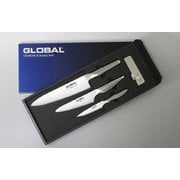 牛刀4点セット(牛刀 20cm、ペティーナイフ、皮むき 9cm、簡易シャープナー) 日本製 GST-C2