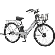 電動アシスト自転車 グラウスアシストプラス 26インチ 内装3段変速 幅広タイヤ クールグレー ASFAT263KDZ