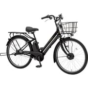 電動アシスト自転車 グラウスアシストプラス 26インチ 内装3段変速 幅広タイヤ ハーフマットブラック ASFAT263KDZ