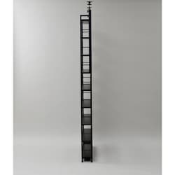 ヤマゼン 突っ張りラック スリム RTRS-8015 AIV/SWH Amazon｜山善(YAMAZEN) 本棚 (突っ張り) 大容量 スリム 全体耐