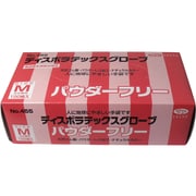 業務用 ディスポ ラテックスグローブ（天然ゴム手袋） パウダーフリー Mサイズ 100枚入