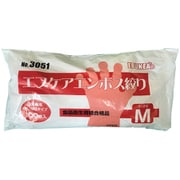 No.3051 食品加工用 エブケアエンボス絞り半透明 Mサイズ 袋入 100枚入