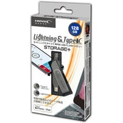 USBメモリー Lightning & Type-C 両対応 MFI認証 128GB HDLCUF139SW128G