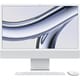 Apple iMac 24インチ Retina 4.5Kディスプレイ Apple M3チップ/8コアCPU/8コアGPU/SSD 256GB/メモリ 8GB シルバー [MQR93J/A]