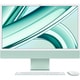 Apple iMac 24インチ Retina 4.5Kディスプレイ Apple M3チップ/8コアCPU/8コアGPU/SSD 256GB/メモリ 8GB グリーン [MQRA3J/A]