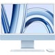 iMac 24インチ 4.5K Retinaディスプレイ Apple M3チップ/8コアCPU/10コアGPU/SSD 512GB/メモリ 8GB ブルー MQRR3J/A