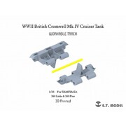 P35-059 1/35 WWII イギリス クロムウェルMk.IV巡航戦車用 可動式履帯 （タミヤ用） [プラモデル用パーツ]