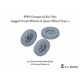 P35-132 1/35 WWII ドイツ Sd.Kfz.7 8トンハーフトラック用 自重変形タイヤ/スペアタイヤセット タイプ1 3個入 （ドラゴン/トランペッター用） [プラモデル用パーツ]