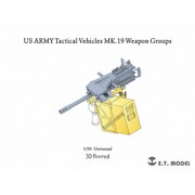 P35-249 1/35 現用 アメリカ Mk.19 車載型40mmグレネードランチャー 1個入 [プラモデル用パーツ]