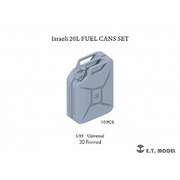 P35-304 1/35 現用 イスラエル 燃料用 20Lジェリカンセット 10個入 [プラモデル用パーツ]