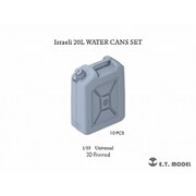 P35-305 1/35 現用 イスラエル 飲料水用 20Lジェリカンセット 10個入 [プラモデル用パーツ]