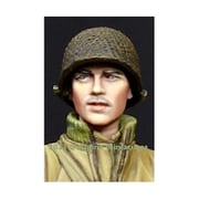 H032 1/35 WWII 米 歩兵ヘッドセット#5 [組立式プラスチックモデル]