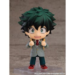 ねんどろいど 僕のヒーローアカデミア　ヒロアカ　緑谷出久 雄英制服 2312 ねんどろいど 僕のヒーローアカデミア 緑谷出久 / 爆豪勝己 雄英