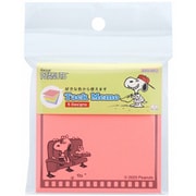 限定 付箋メモ5C PEANUTS AMERICAN TASTE 10 ネオンピンク S2841240