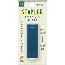 XS コンパクトホッチキス 紺A 35525006