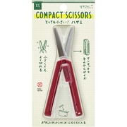 XS コンパクトハサミ えんじ 35537006
