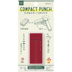XS コンパクトパンチ えんじ 35546006