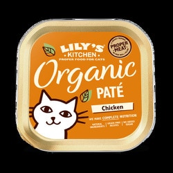CB01 [リリーズキッチン オーガニックチキンのディナー・キャット 85g]